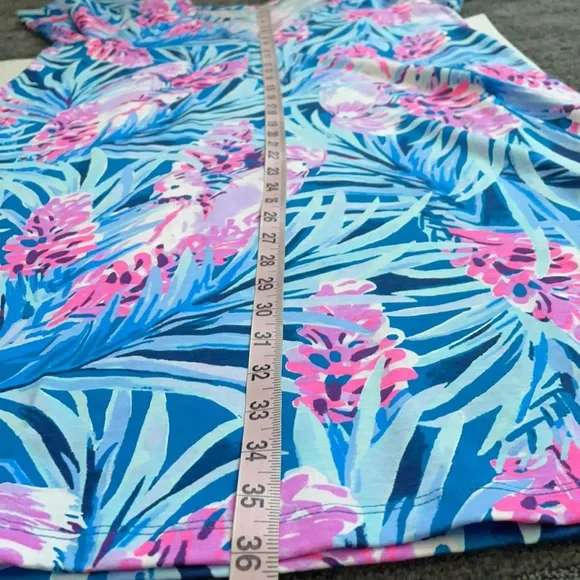 LP Daphne Dress Mr Peacock Blue Tweethearts - L - Picture 13 of 13